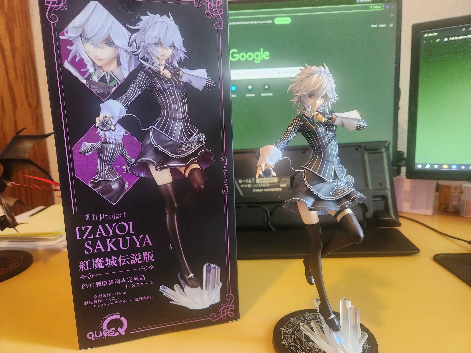 Touhou Touhouvania Koumajou Densetsu Sakuya Izayoi 1/8 Ques Q Figurine