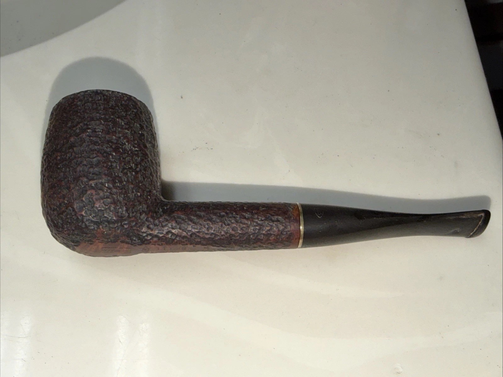 Savinelli Roma 111 KS Billiard Rusticated Tobacco Pipe Made In Italy