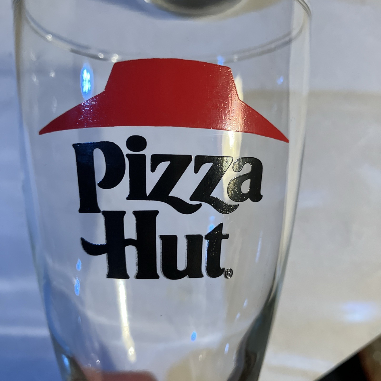 Vintage 1970s Pizza Hut Libbey 10oz RETRO Drinking Glasses 5-5/8