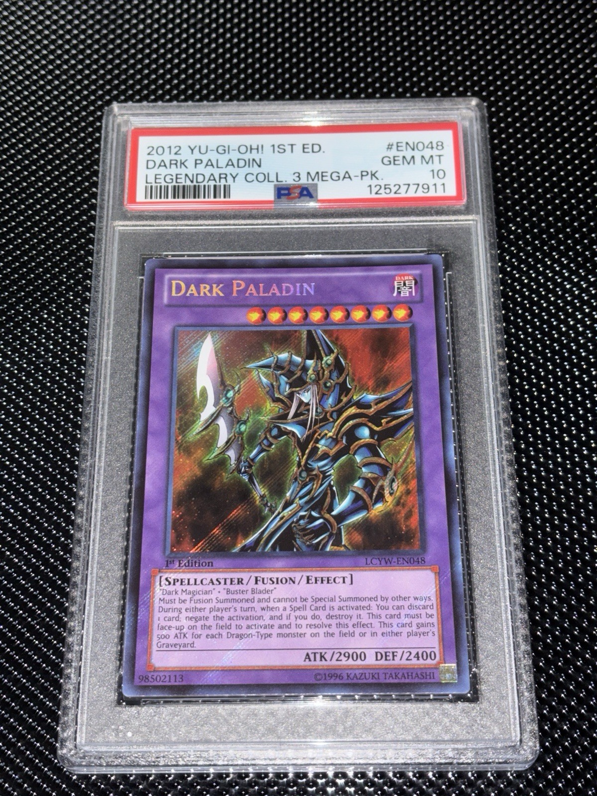 💎 PSA 10 GEM MINT - Dark Paladin - LCYW-EN048 1st Edition Secret Rare Yugioh