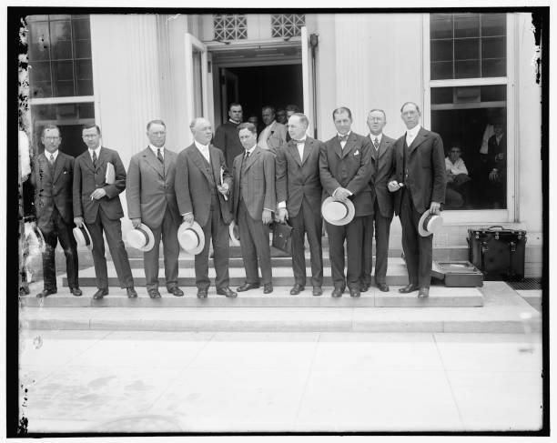 Chicago businessmen, 1910. Left to right: A.W. Shaw, pub. System M- Old Photo 1