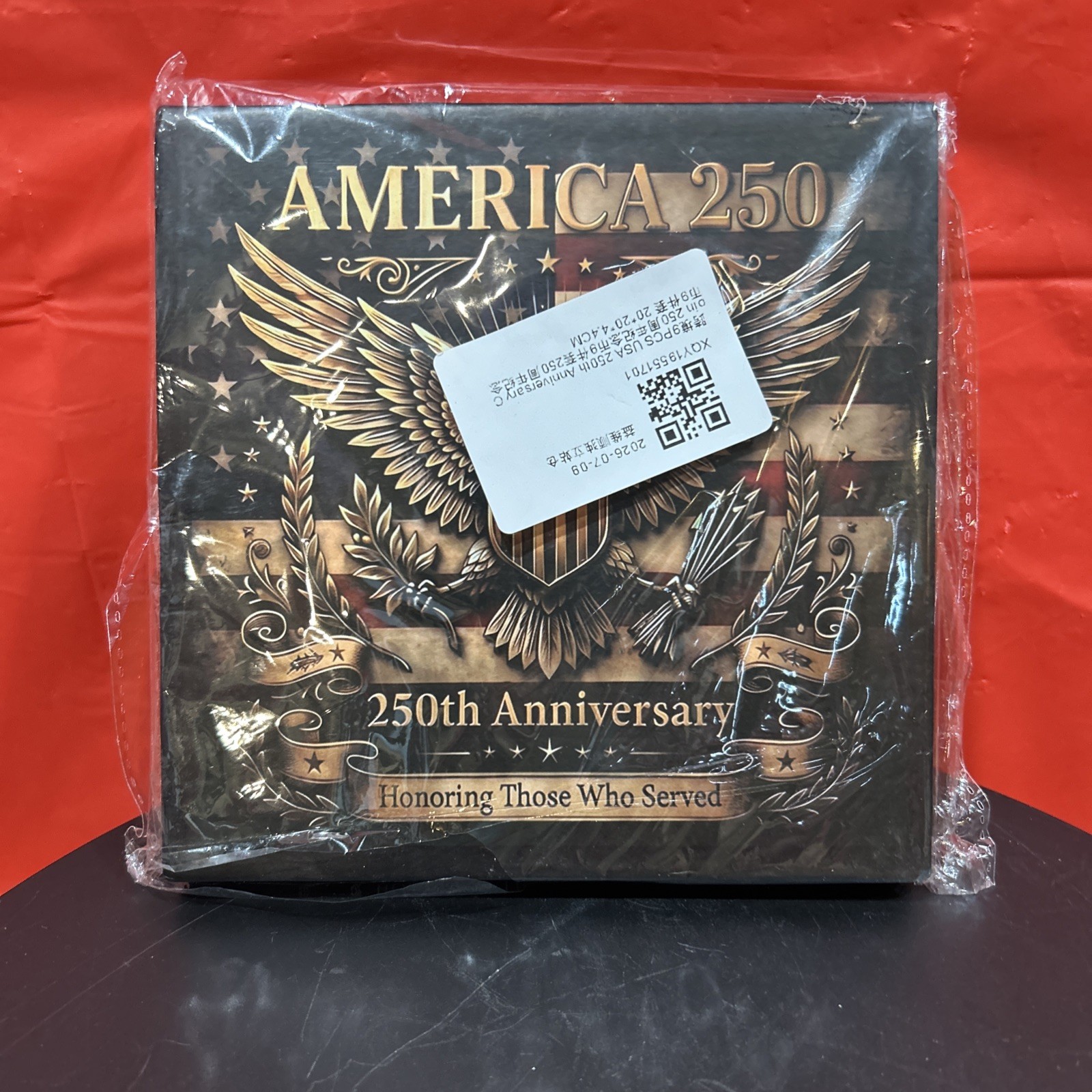 What A Beautiful Set Of “9” 250th USA Anniversary Coins In Collector Box 