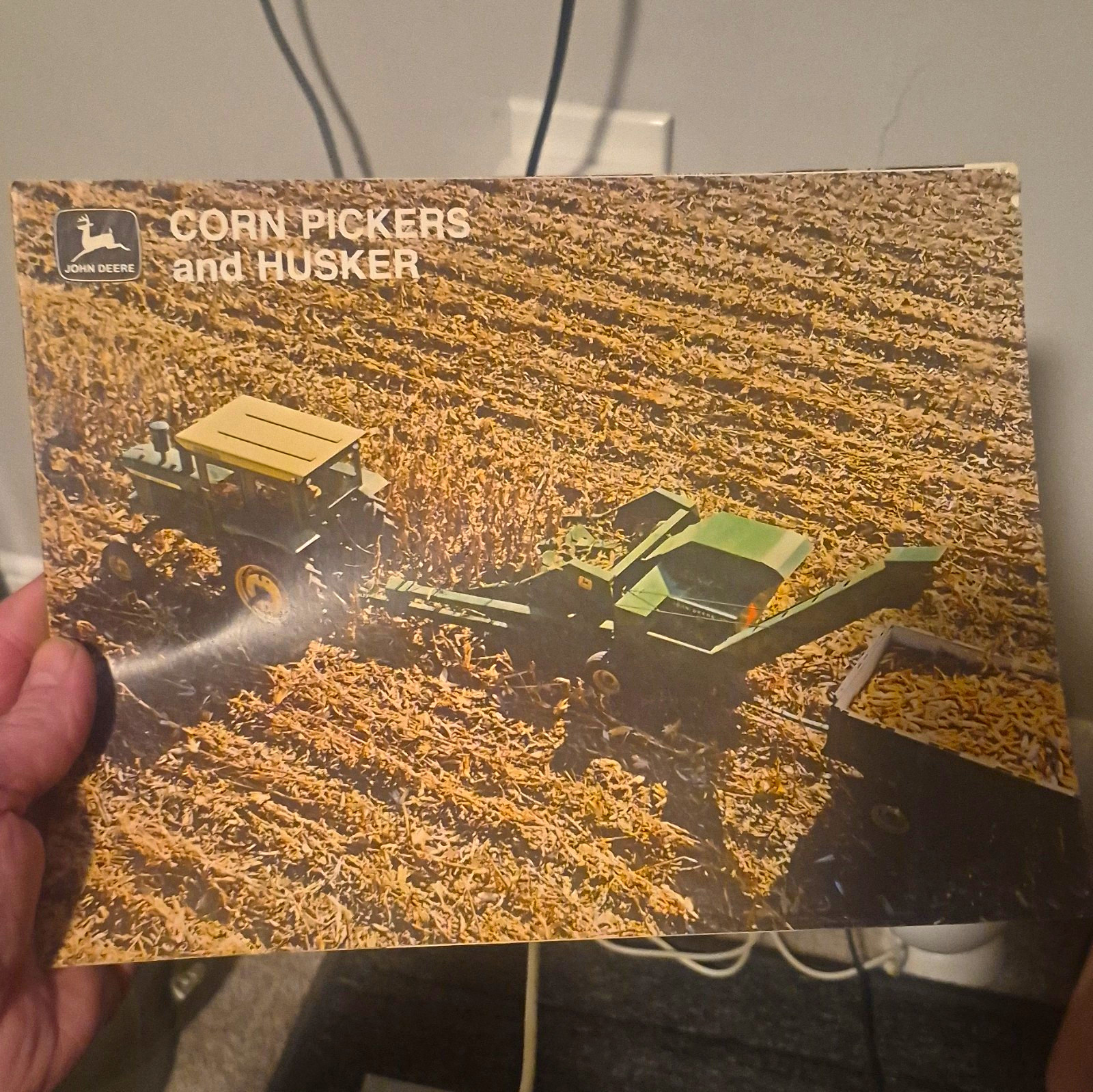 John Deere Corn Pickers & Husker Advertising Brochure/Catalog