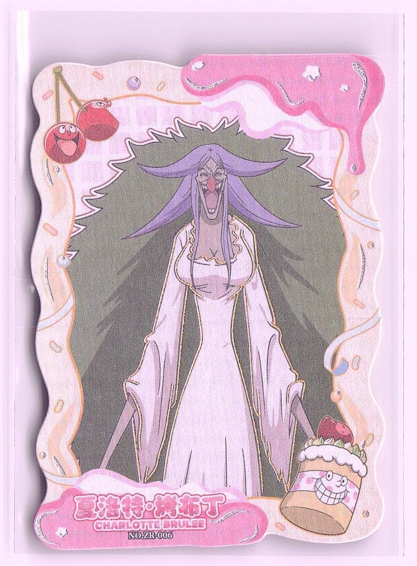 Kabao Anime One Piece Card ZR Die Cut Charlotte Brulee