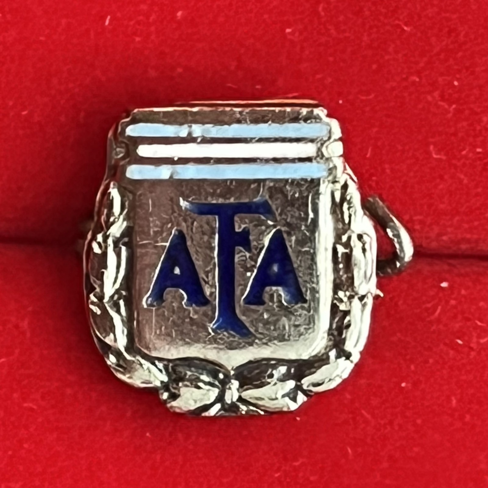 Argentine Footballers Association (AFA) Hard Enamel Pin Badge (Cloisonné).