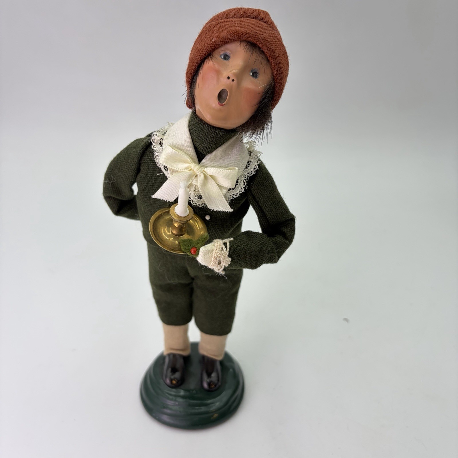 Vintage Byers Choice 1998 Candle Boy Caroler Christmas Limited Edition 61/100