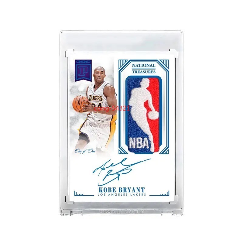 National Treasures Logoman Kobe Bryant Autographs Signed Jersey Star Card 1PC