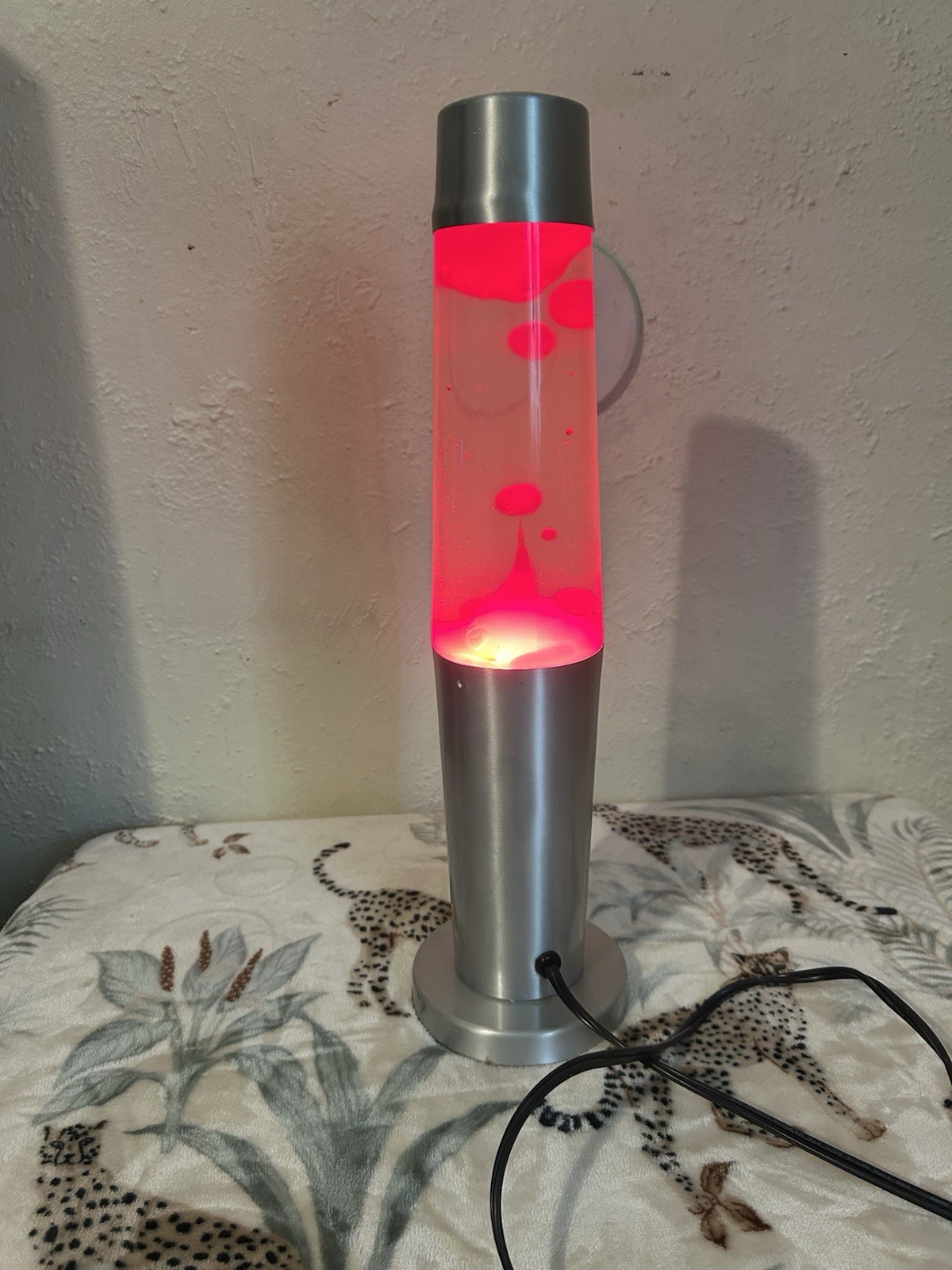 Vintage Hot Rock Lite Series 46500 Pink Lava Lamp 18” Tested Working Retro