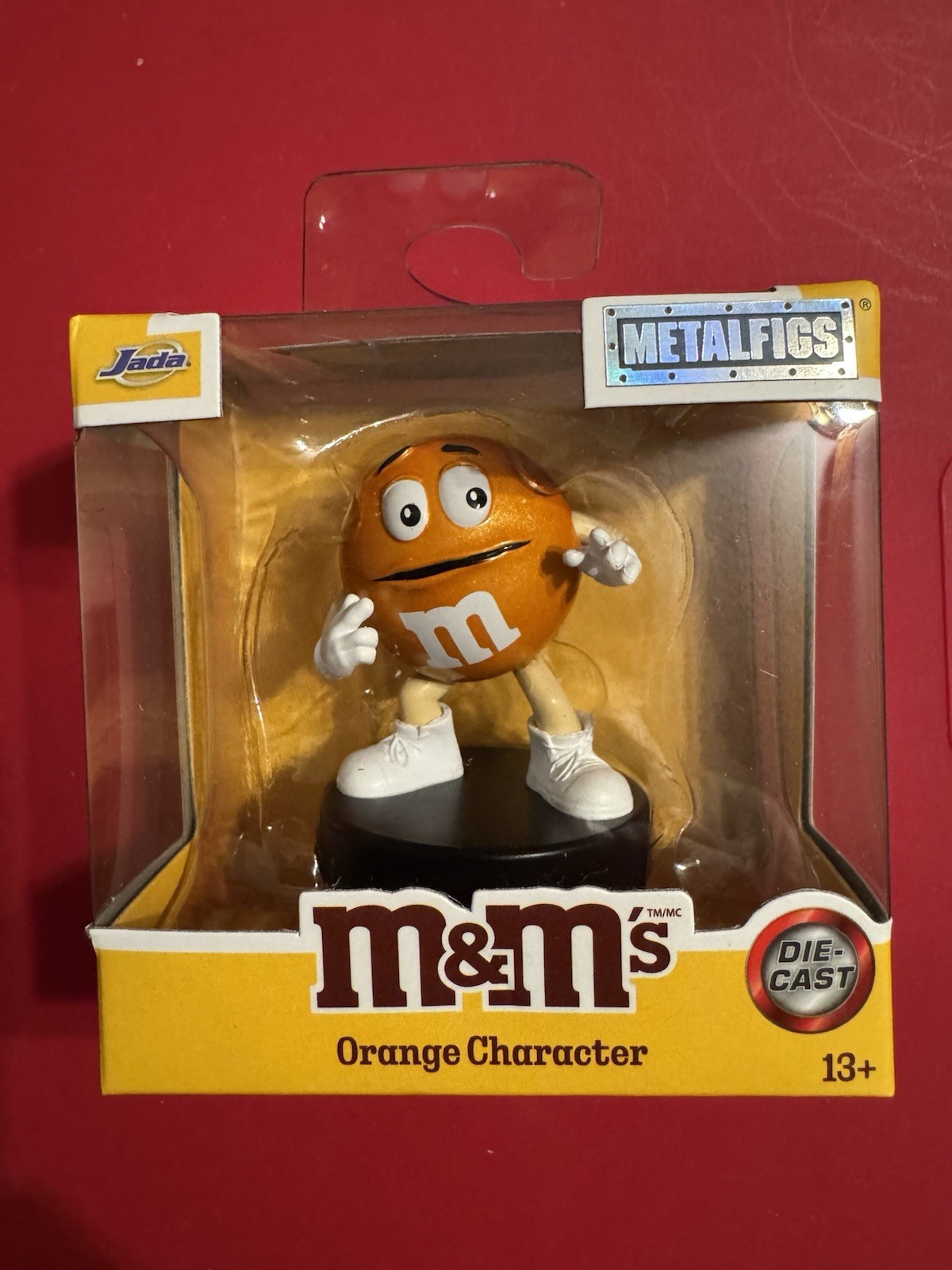 Jada Metalfigs M&M’s ORANGE CHARACTER 2.5” Die Cast M&M Chocolate Orange