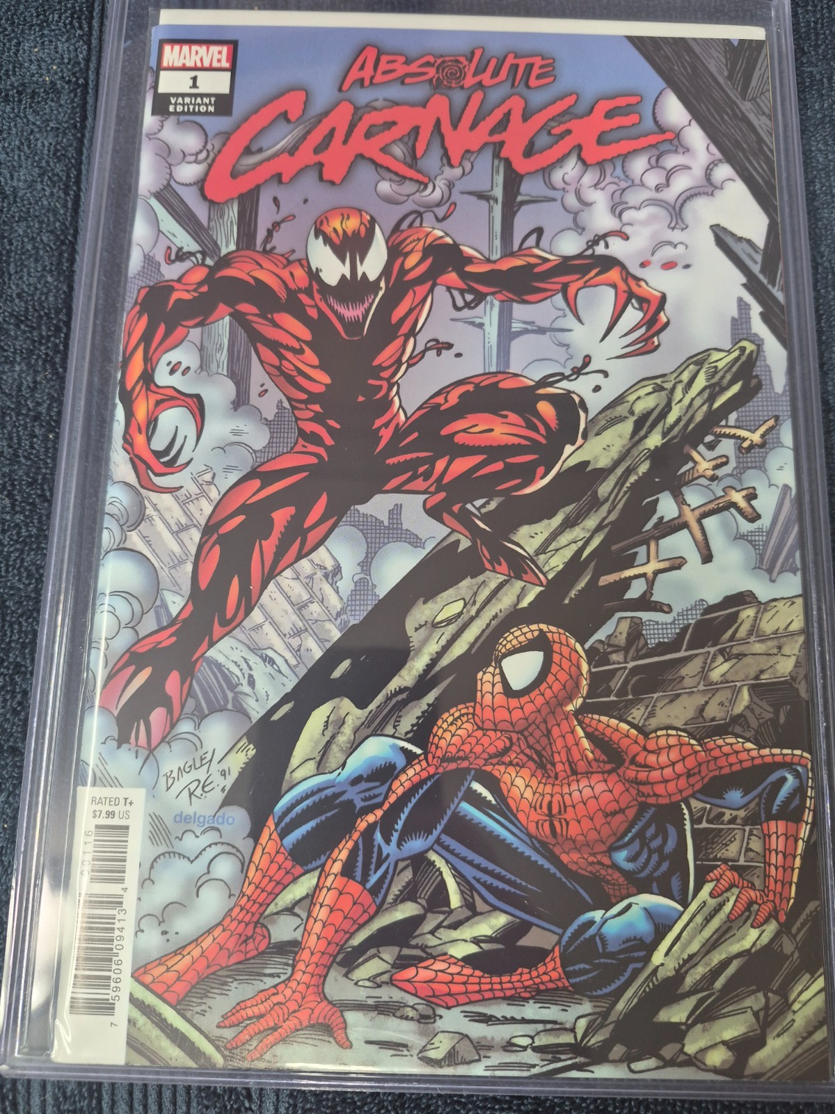 Absolute Carnage 1 Variant Mark Bagley 1:100 2019 $10 FLAT COMBINED SHIPPING