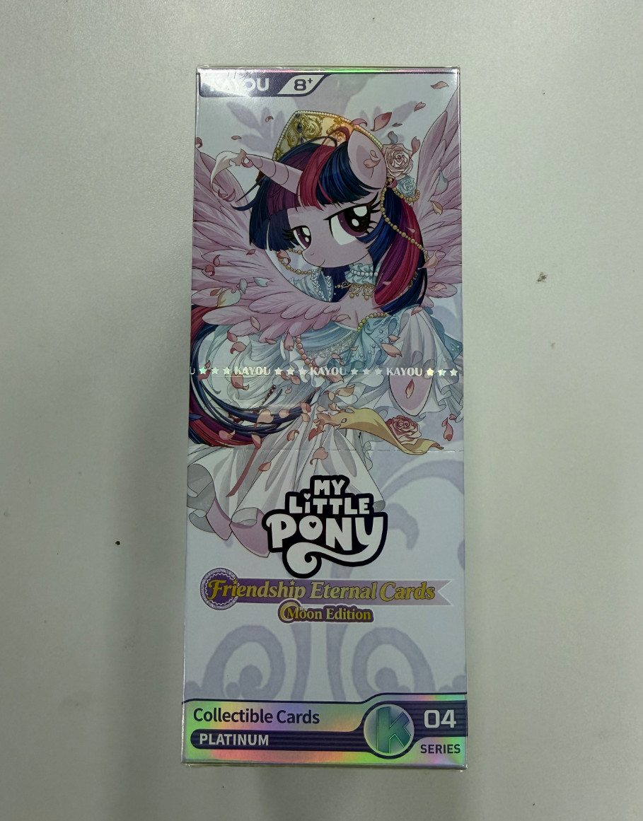 KAYOU My Little Pony Friendship Eternal Cards Moon Edition Series 4 Box In Stock