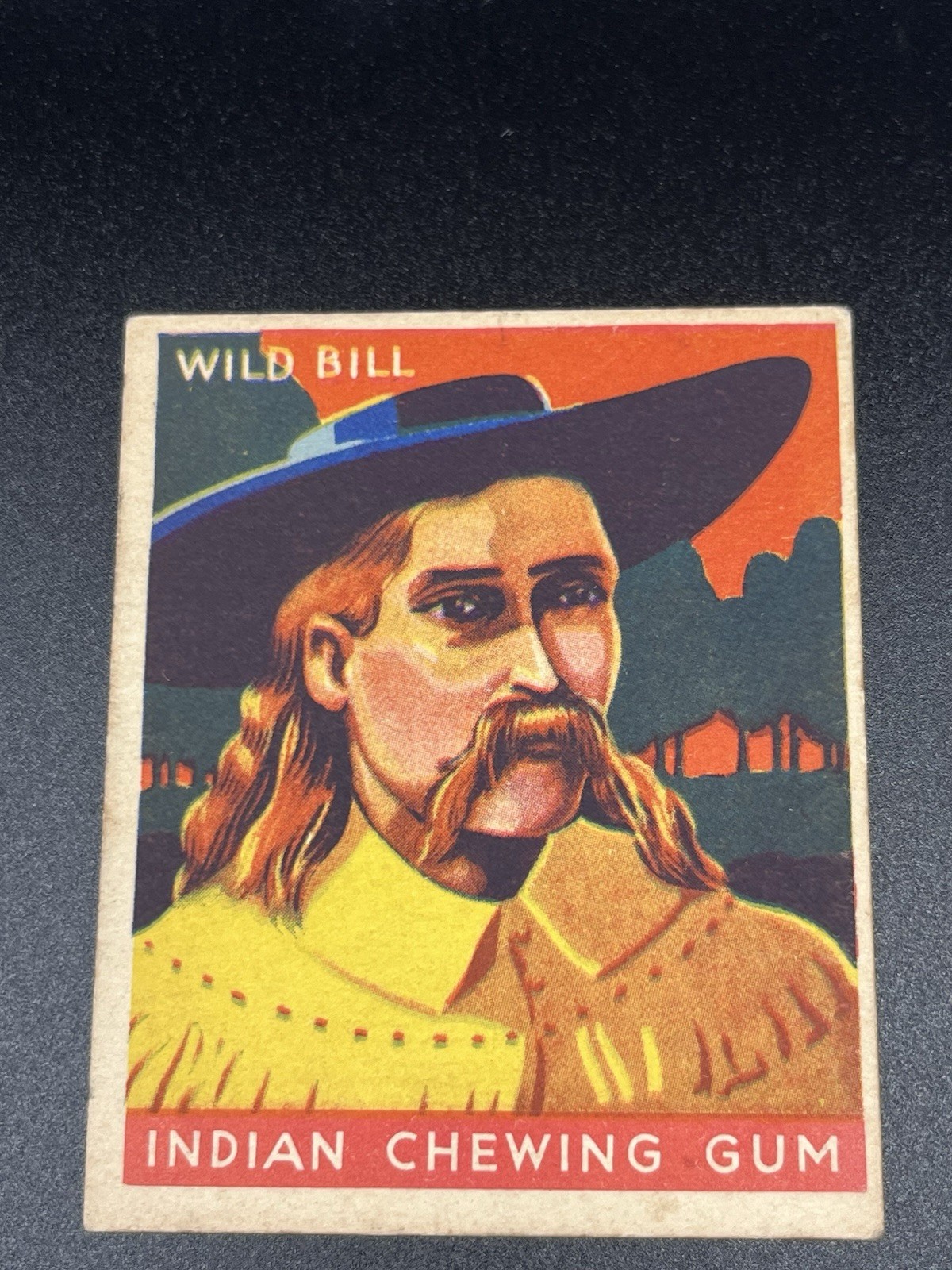 Goudey 1933 Indian Chewing Gum #59 Wild Bill (James Butler Hickok) Card