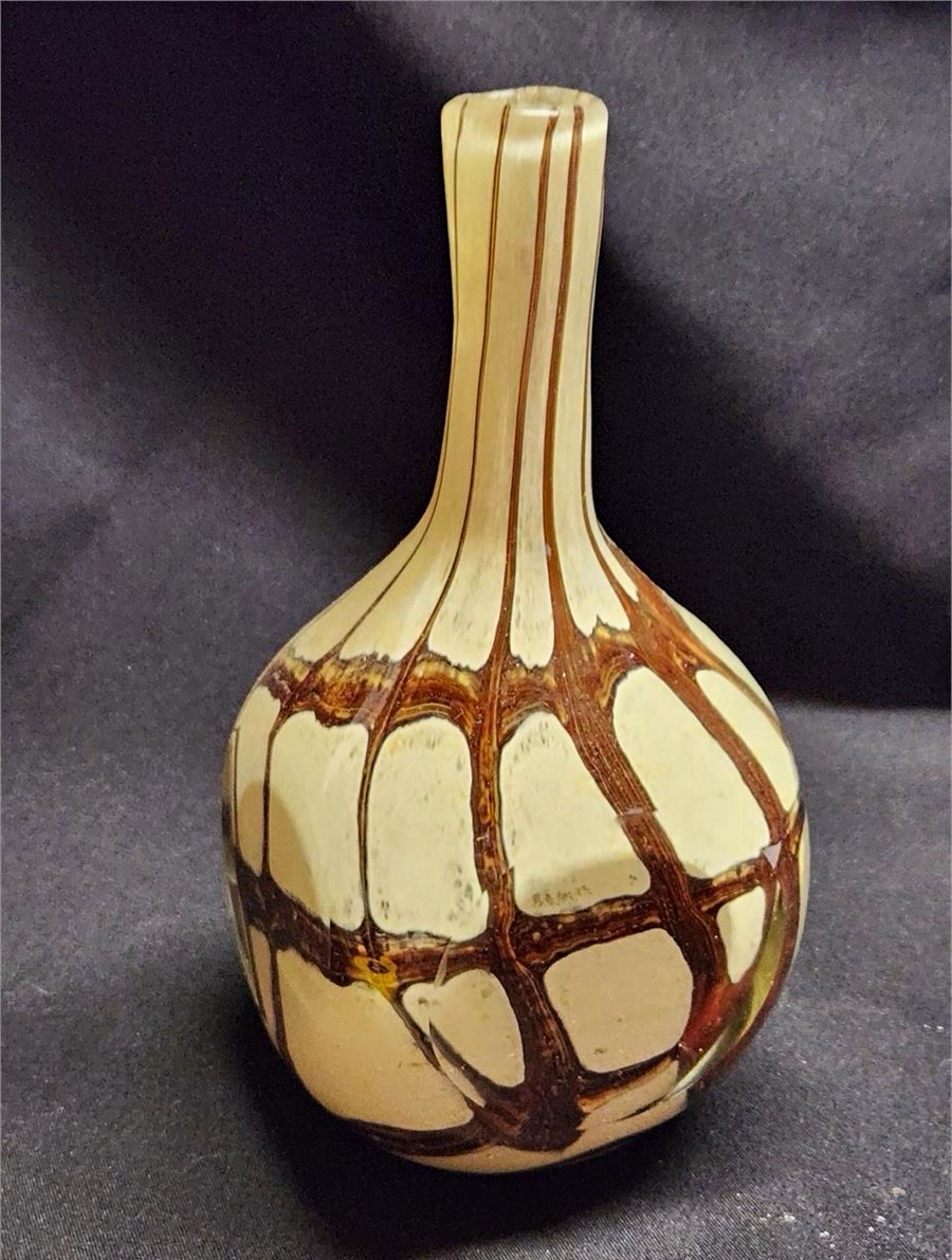 Vintage 1970s Vicente Boffo for Malta Decorative Glass (MDG) 