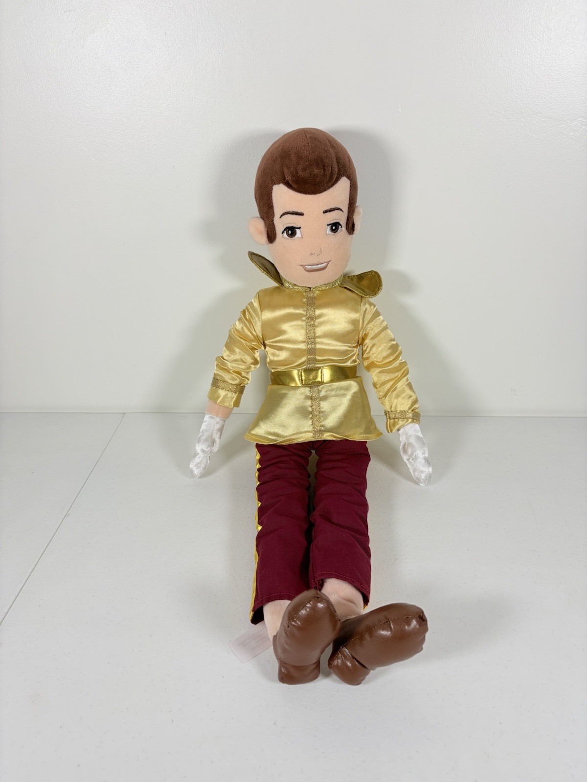 Disney Prince Charming Plush Doll Cinderella 21” The Disney Store RARE