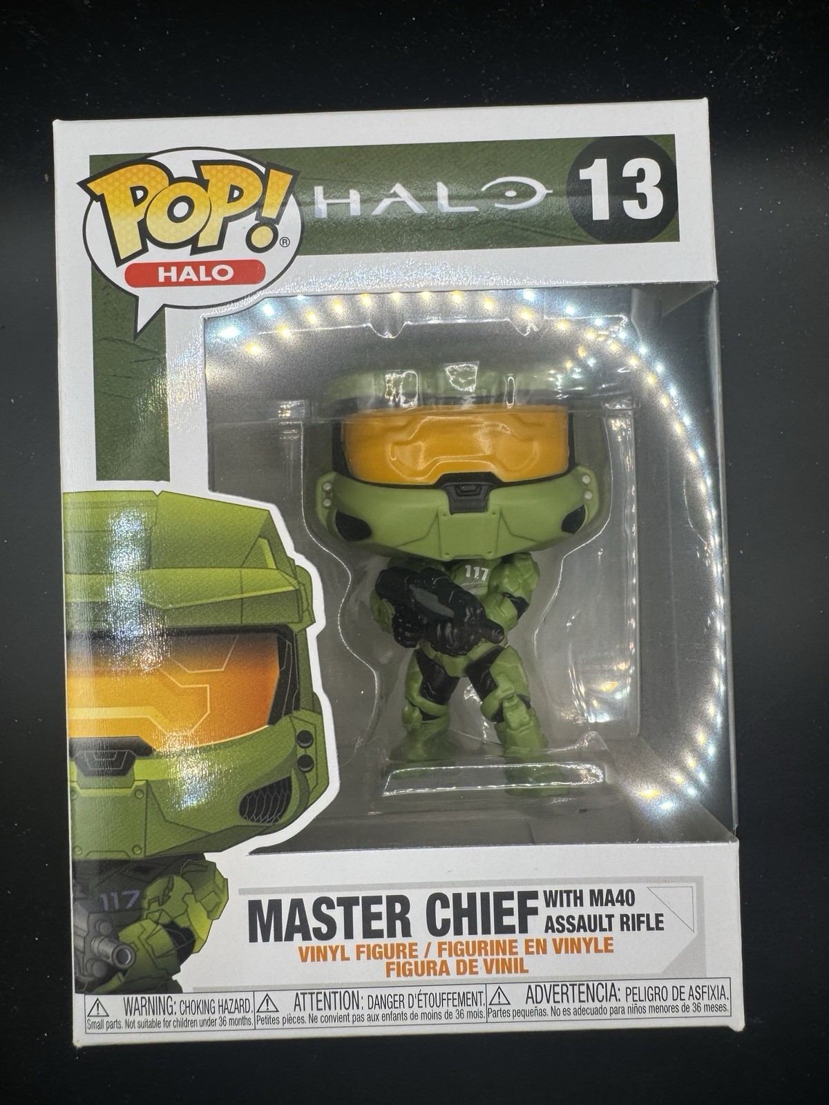 Funko Pop Games Halo Infinite Master Chief w/ MA40 Assault Rifle #13