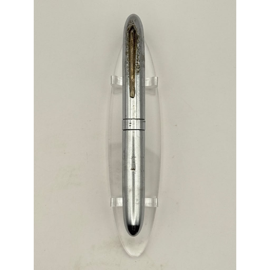 Vintage Parker 51 Fountain Pen Shaped Pocket Lighter Chrome USA Rare Collectible