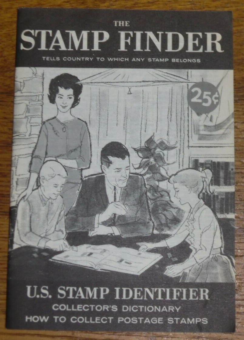 1967 H.E. Harris & Co. Boston Mass Booklet The Stamp Finder US Stamp Identifier