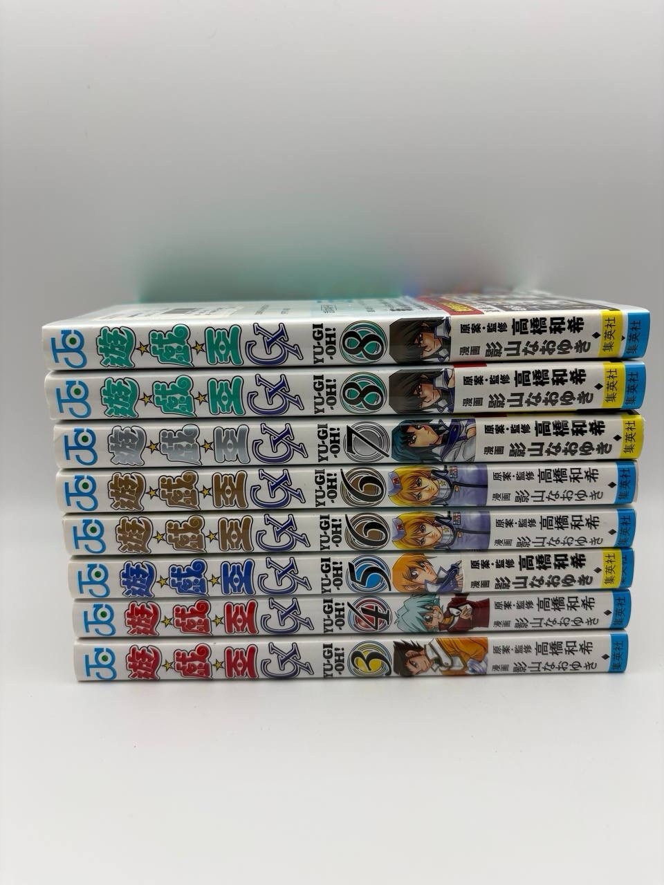 Yu-Gi-Oh GX Manga Lot Vol.3-8 + Dup 6 8 Japanese Comics Incomplete