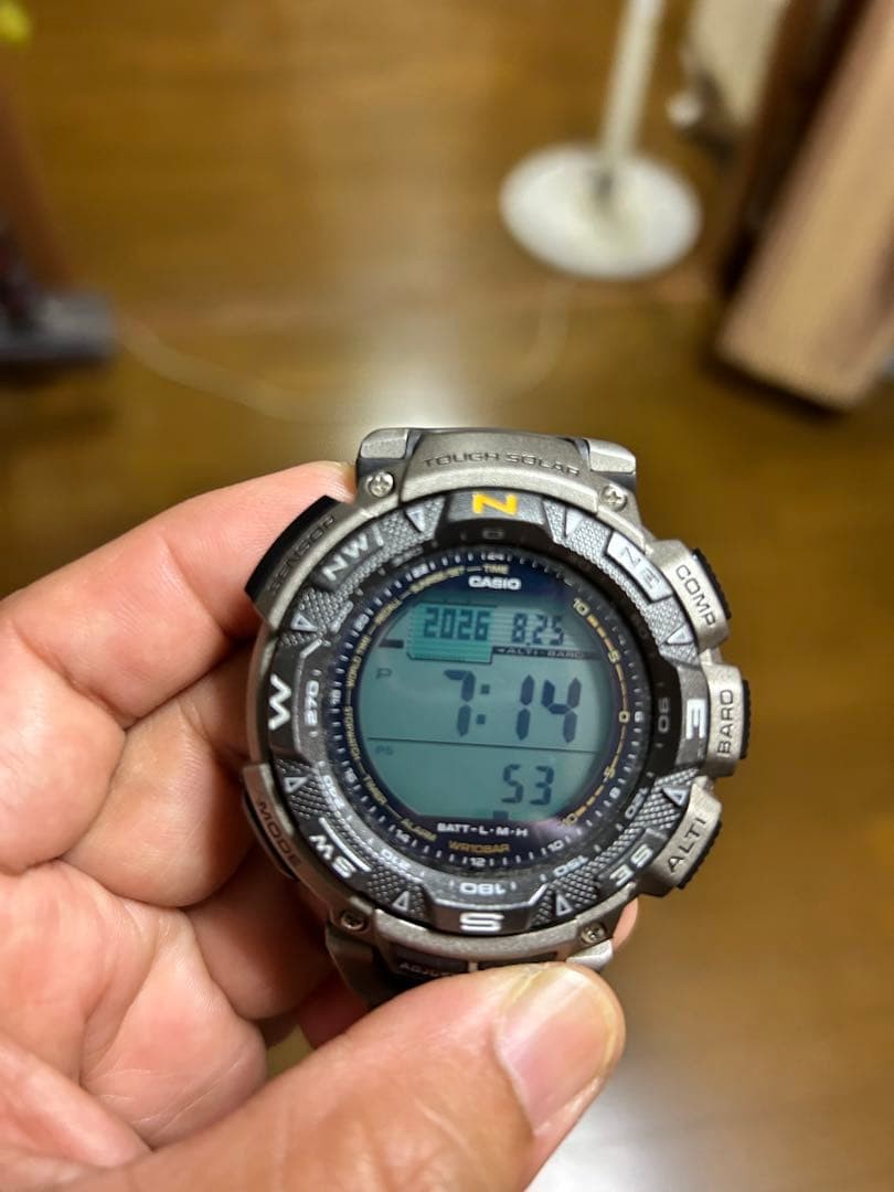 CASIO Pro Trek Wristwatch Tough Solar Quartz Unisex
