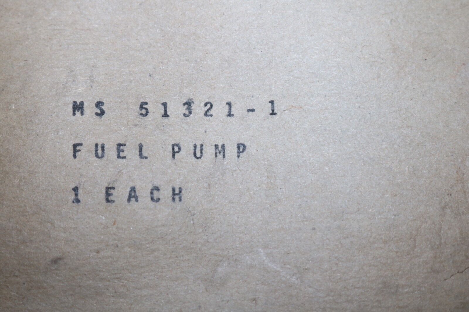 NOS USGI MS51321-1 Facet 24V fuel pump M151 M35 M998 M715
