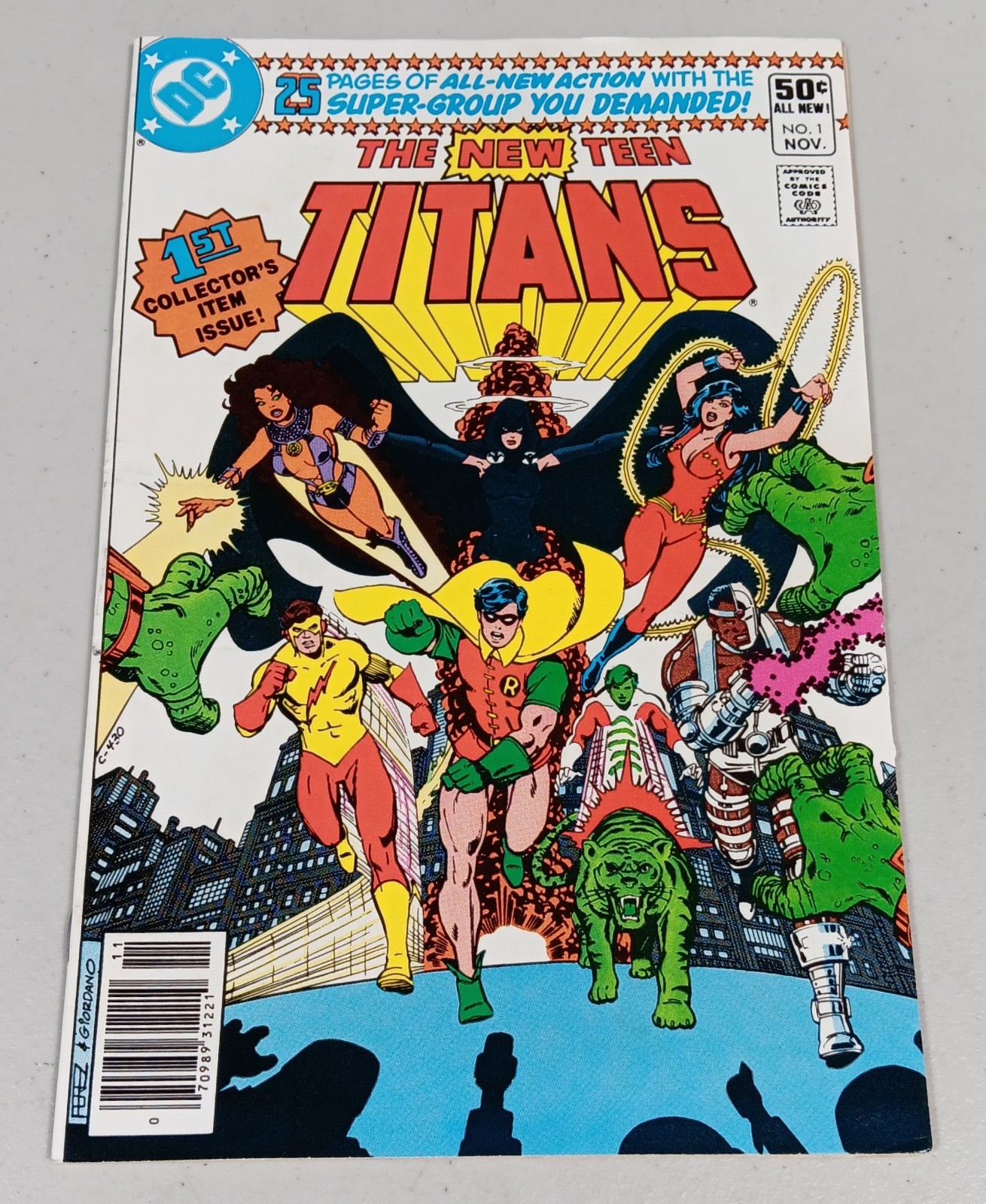 New Teen Titans #1- The Teen Titans are formed