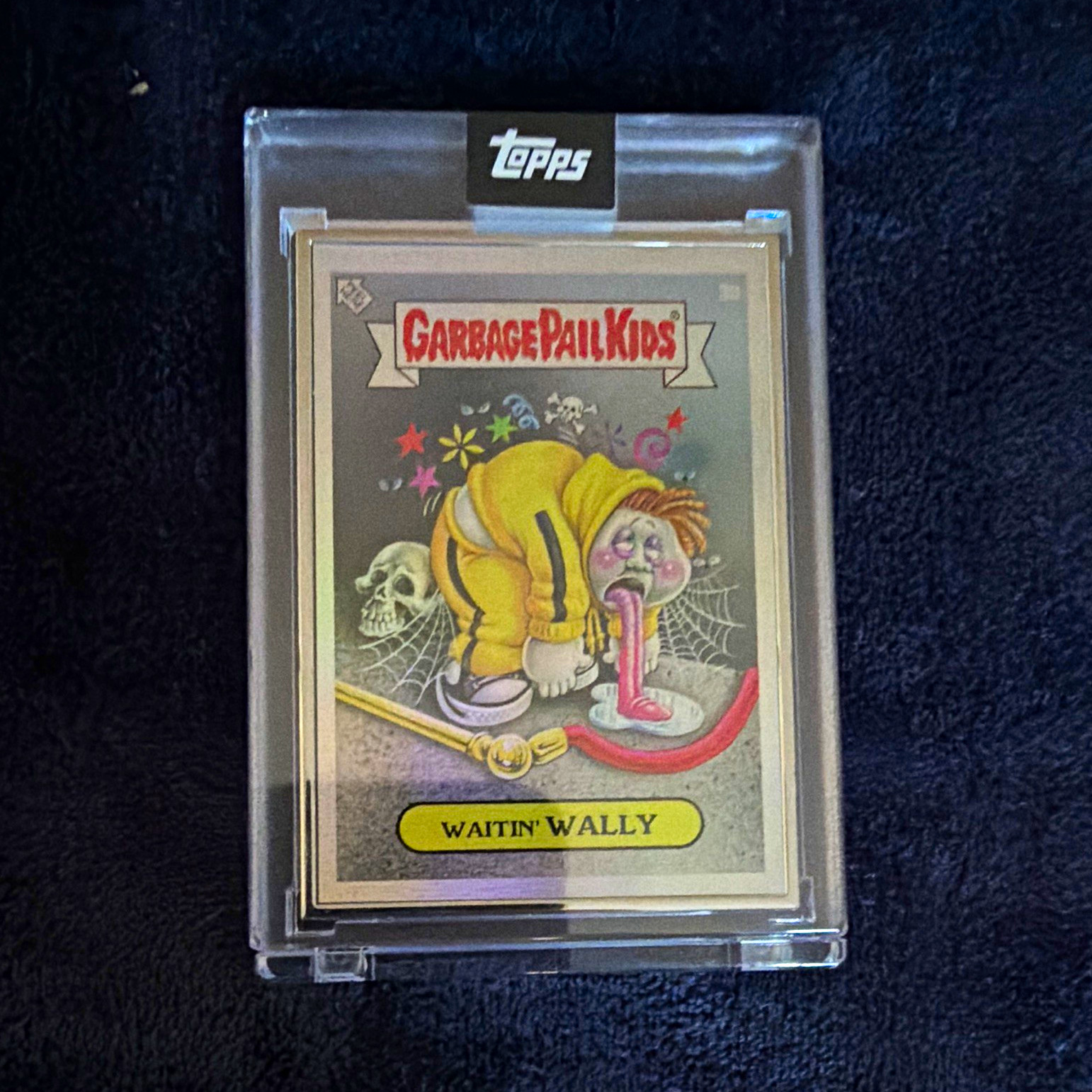 Topps Garbage Pail Kids ComplexCon 2021 Waitin Wally 04/21 PR21 Serialized Card