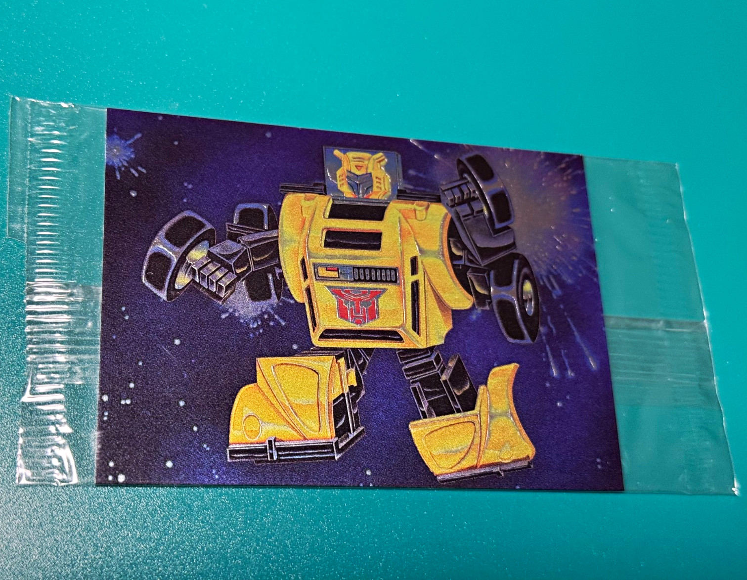 DYNAMITE TRANSFORMERS 40TH ANNIVERSARY BUMBLEBEE LIMITED SILVER FOIL 2/5 SEALED