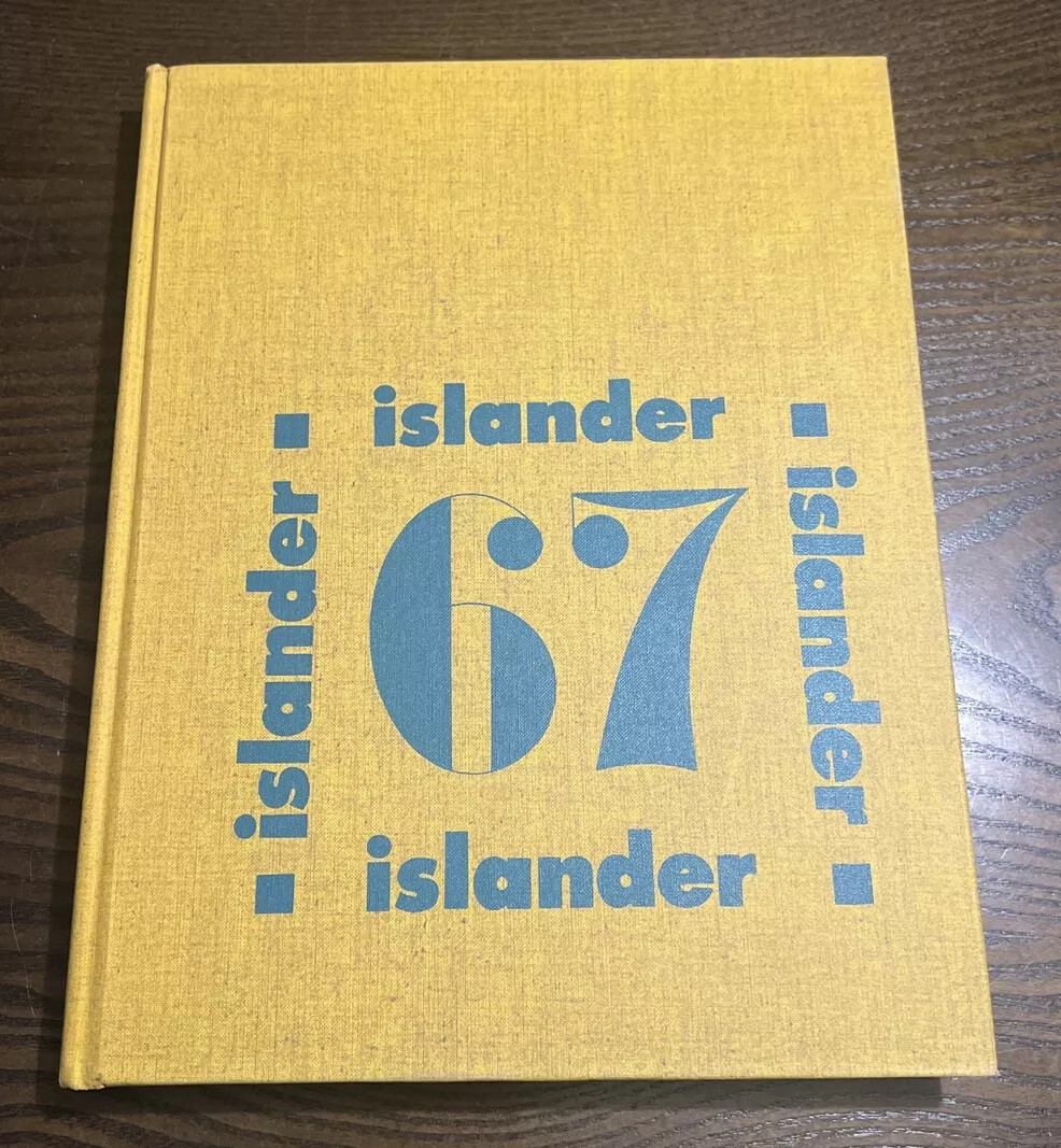VTG 1967 Farmingdale University Islander Yearbook Long Island New York NY School