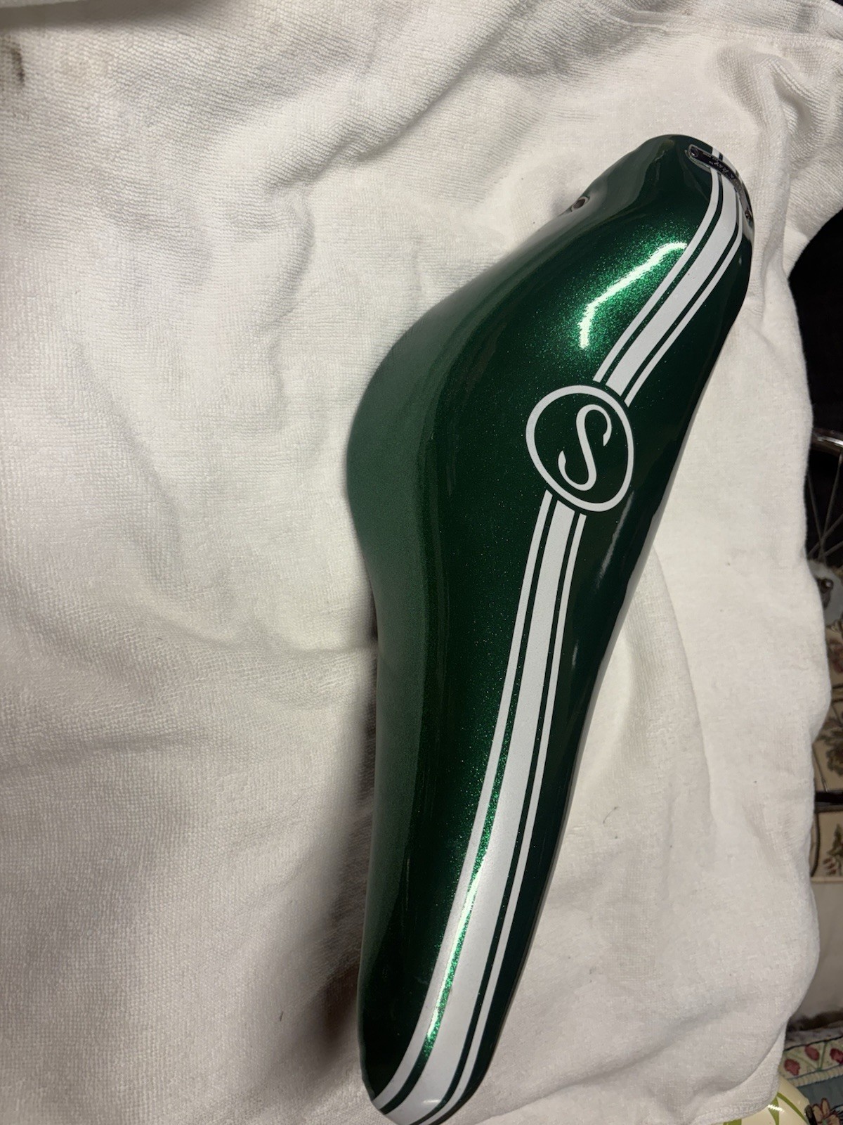 1971-1972 Schwinn Stingray Manta Ray Seat Green