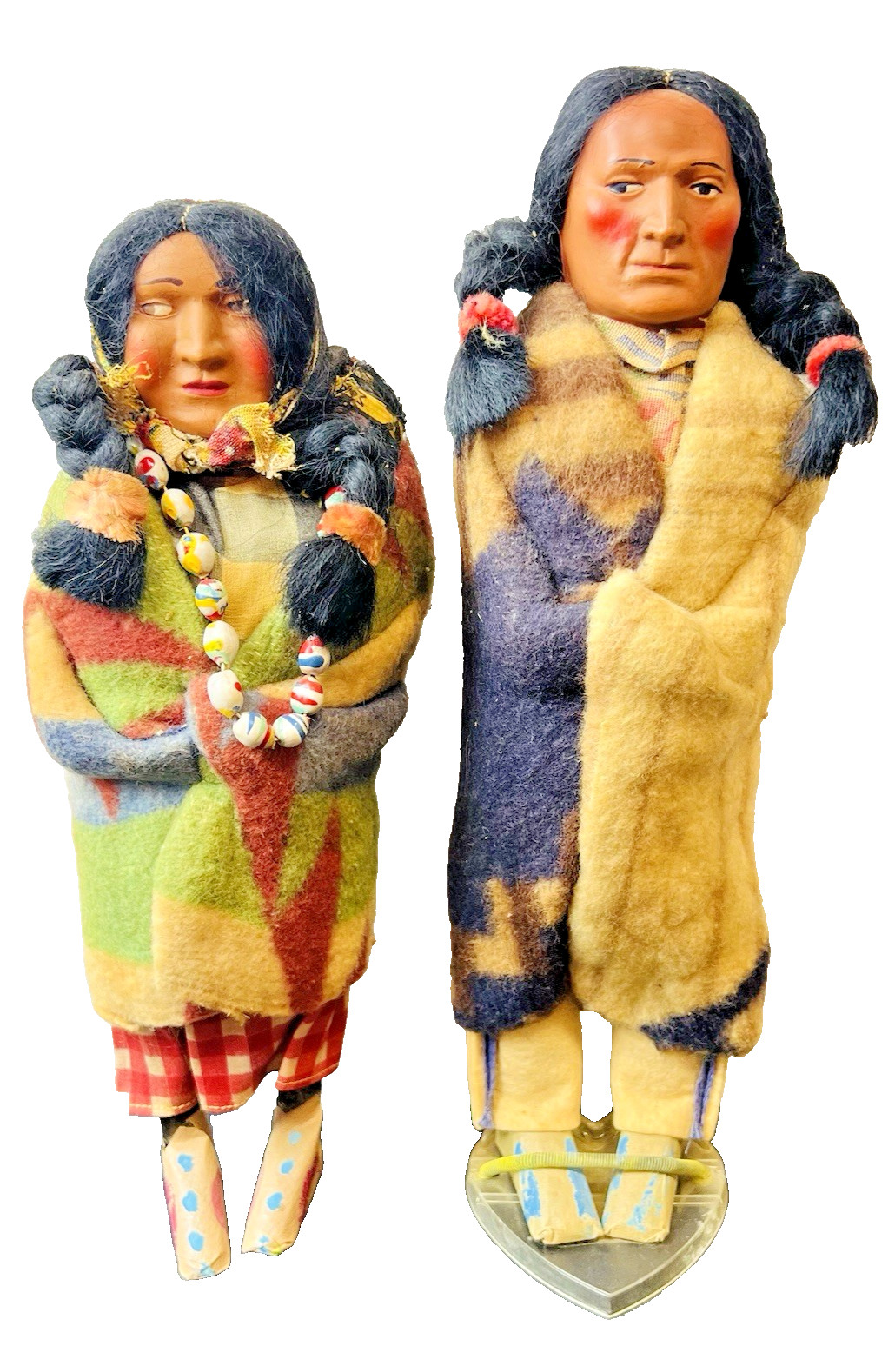 Skookum Bully Good Indian Doll Pair 11
