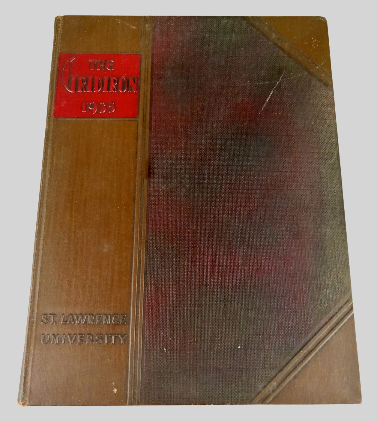 1935 THE GRIDIRON St. Lawrence University Canton, NY Yearbook Annual Year Book