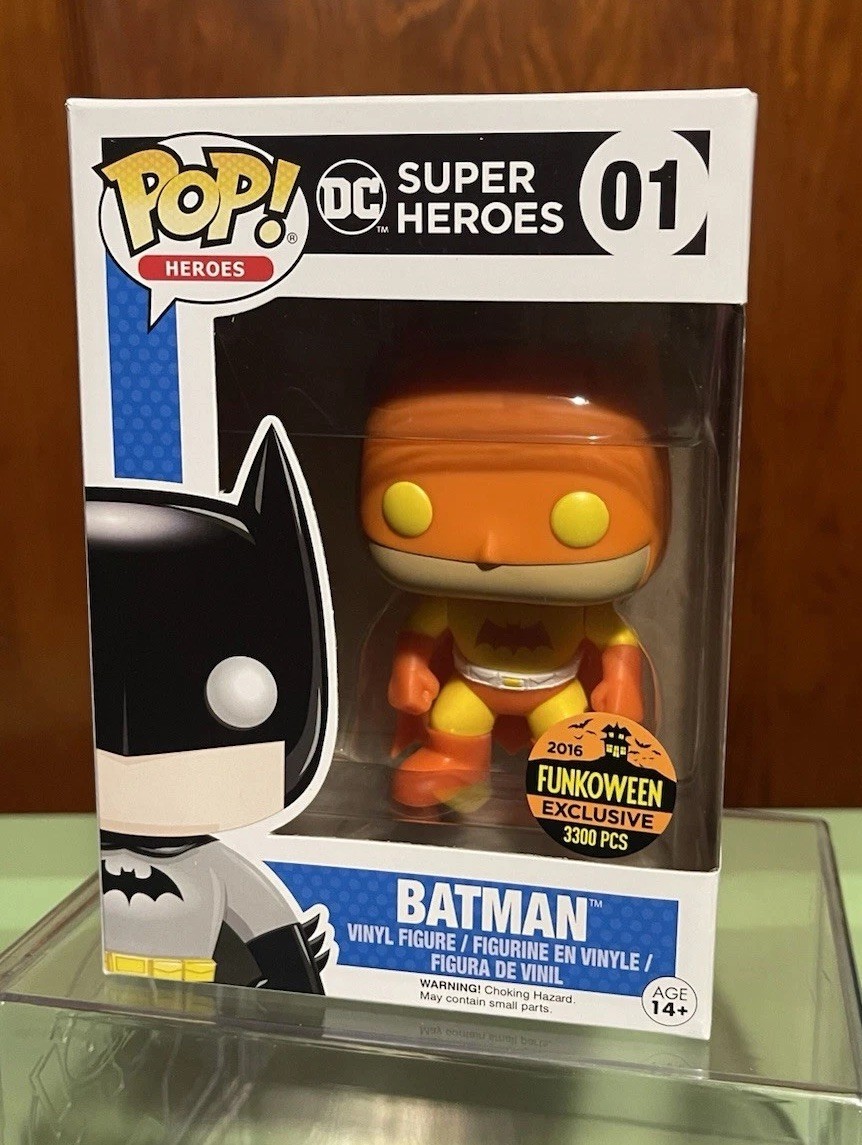 Funko Pop Batman #01 Funkoween Exclusive (2016) — Rare Vaulted Grail