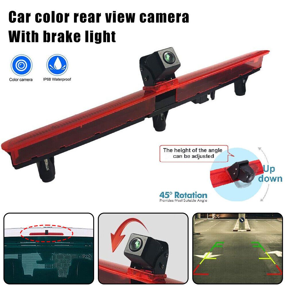 Car Reverse Camera For VW T5 Bus Transporter Multivan Caravelle Brake Light Cam