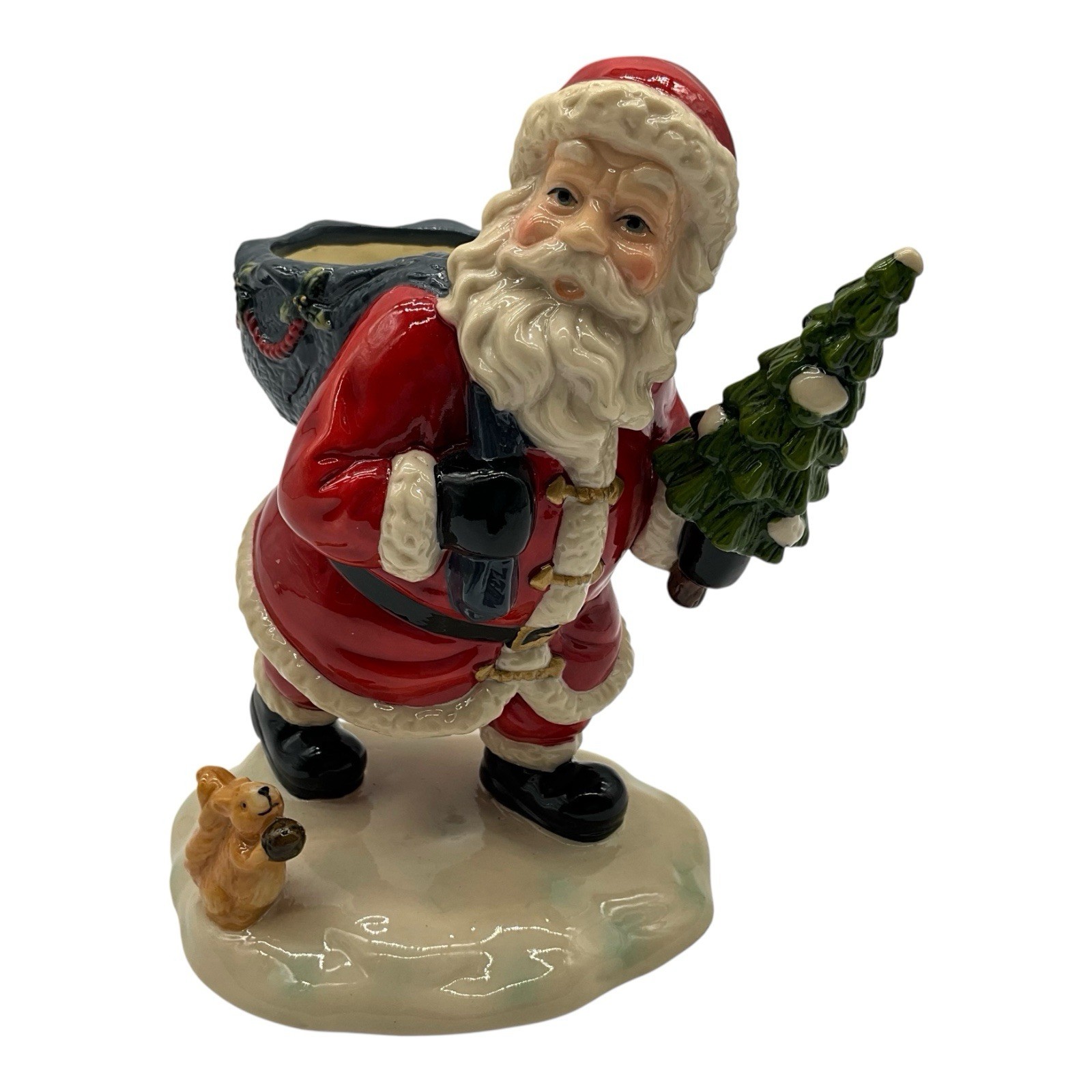 Donegal Parian China Porcelain SANTA Votive Candle Holder Figurine