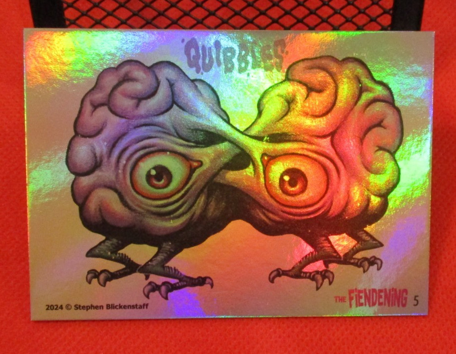 2024 FUNNY FIENDS 2ND SERIES THE FIENDING RAINBOW FOIL SINGLES**PICK YOUR #