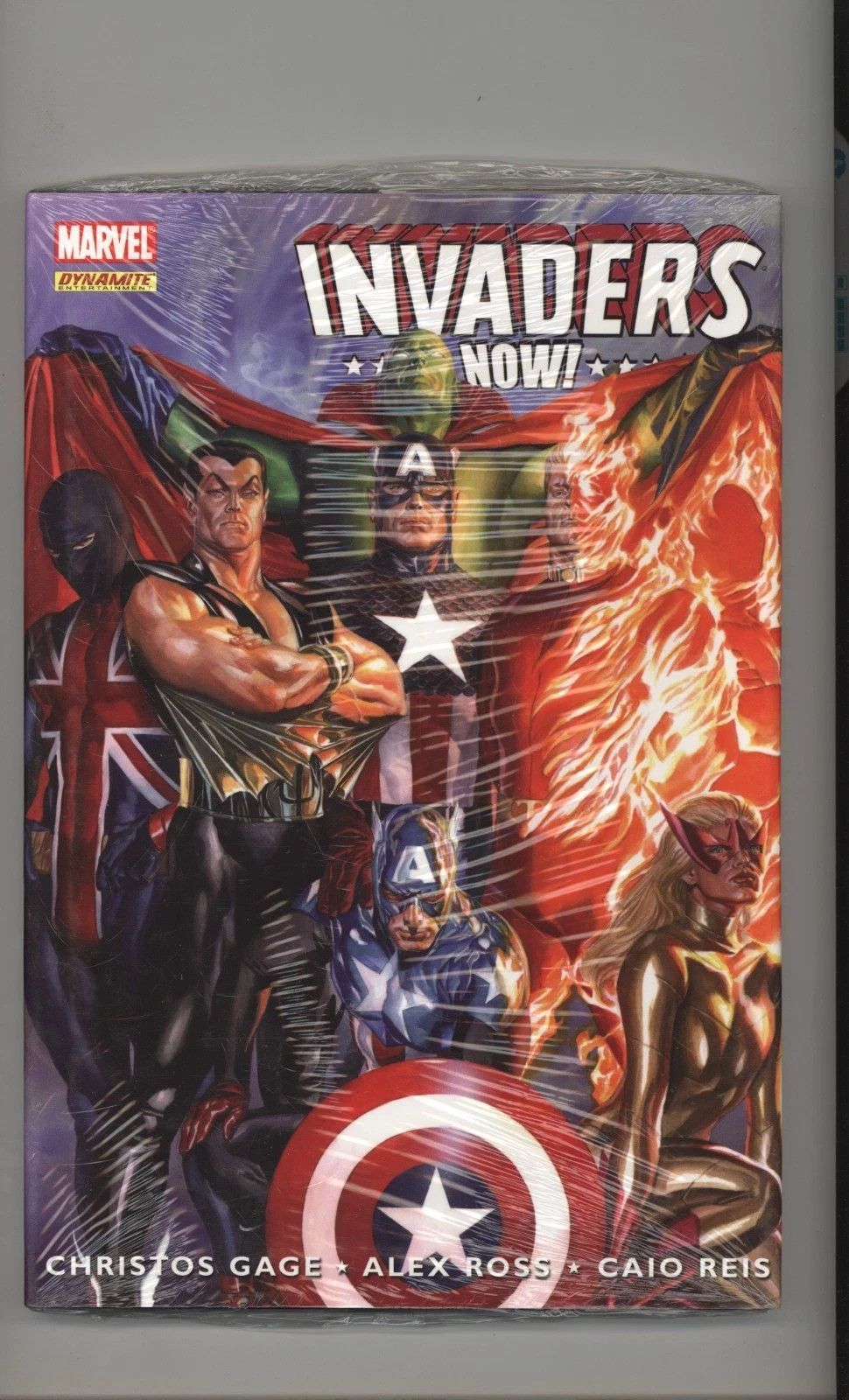 Invaders Now MARVEL Alex Ross New Hardcover Christos Gage 2011 Dynamite Namor