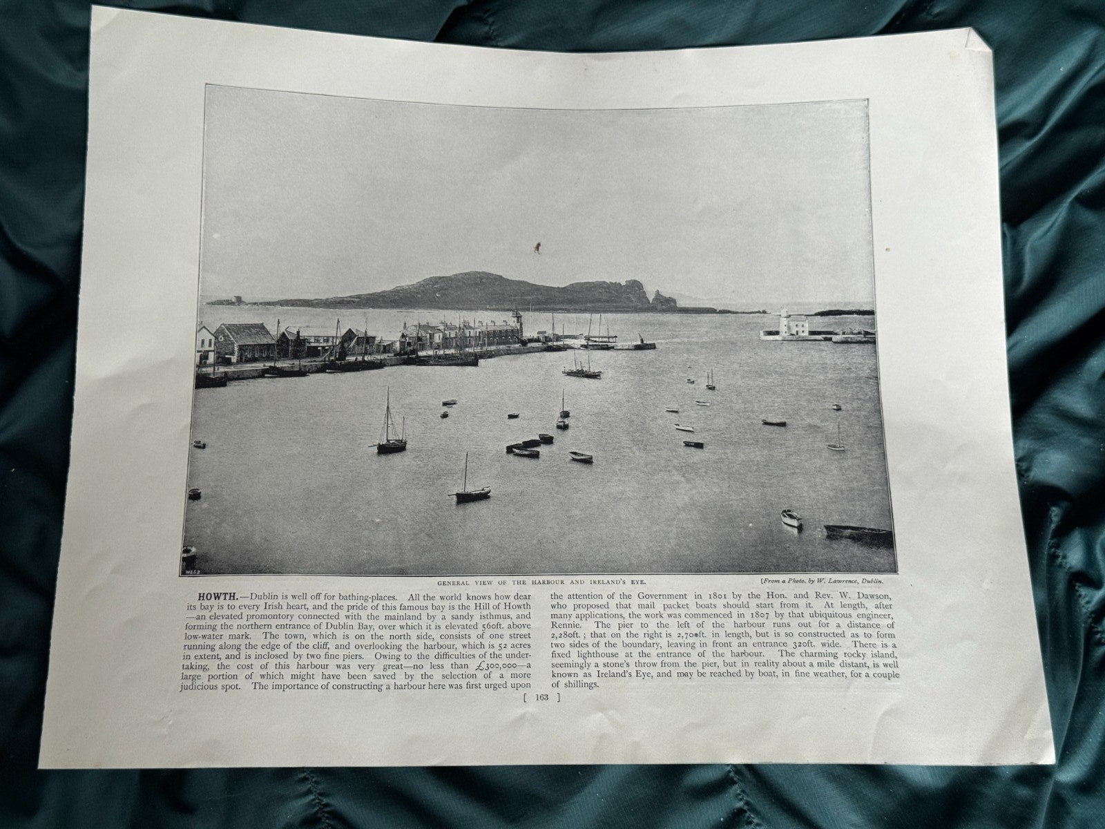 c 1890\'s,  Howth, View,  Image from G. Newnes part work \