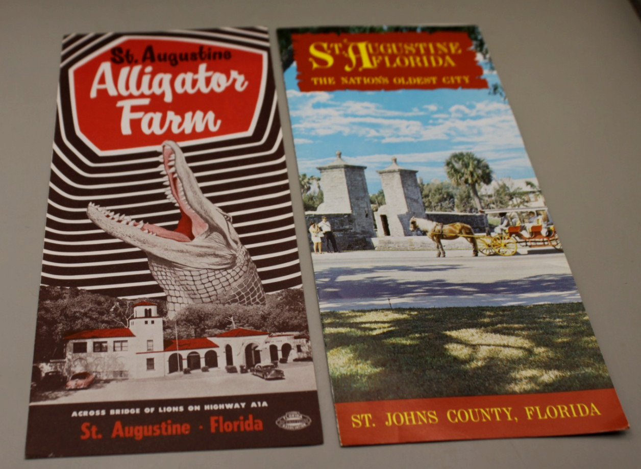 Florida Travel brochures Lot Vintage