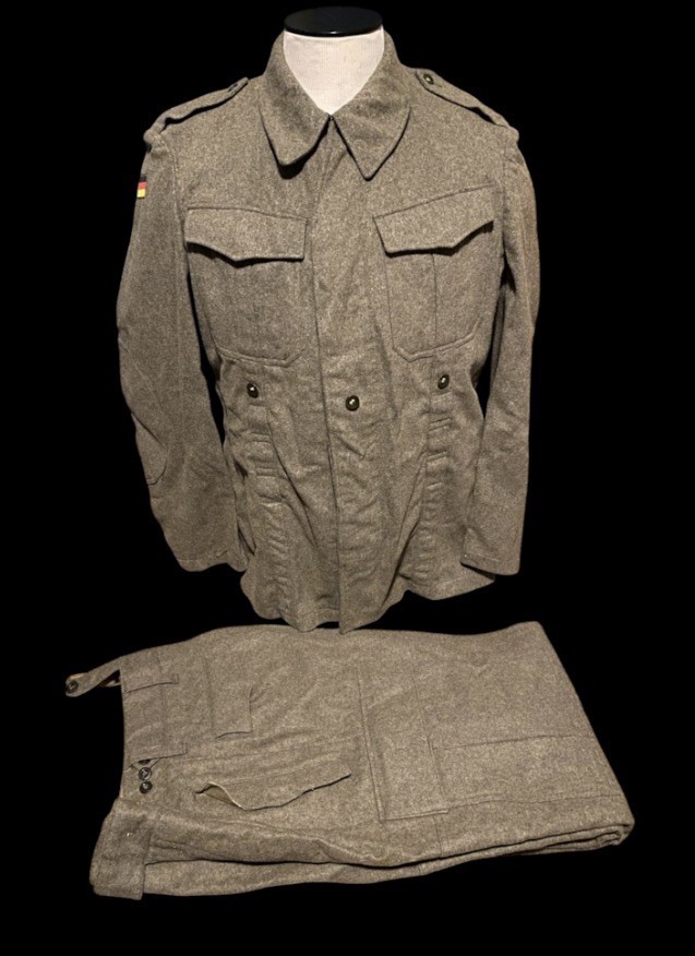 Early 1960s Cold War West German Bundeswehr Filzlaus Uniform Set