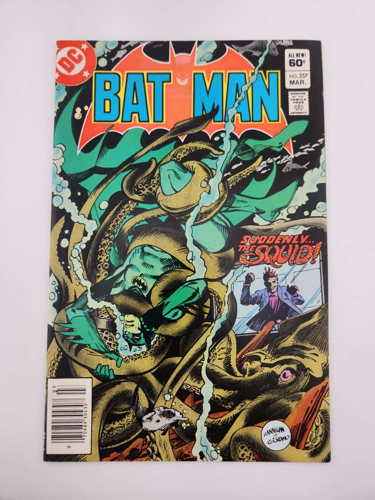 Batman #357 Newsstand Variant (DC Comics March 1983) VF/NM