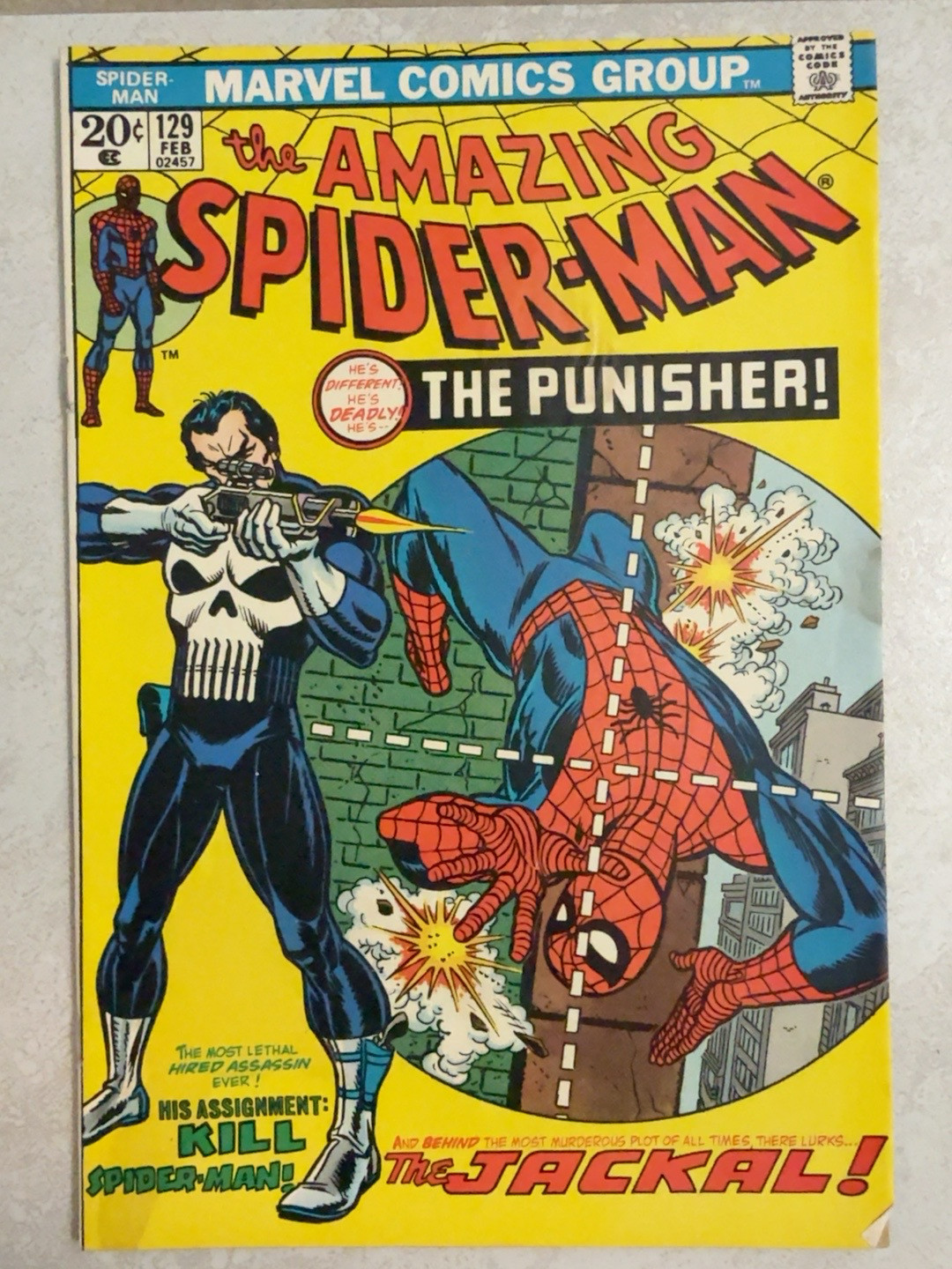The Amazing Spider-Man #129 (Marvel Comics February 1974)