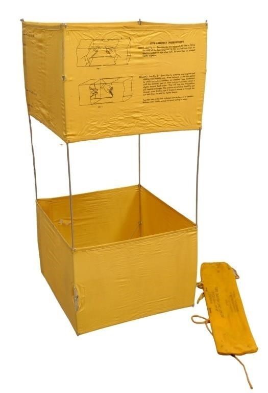 WWII USAAF USN Kite M-357-A Survival Raft Radio 