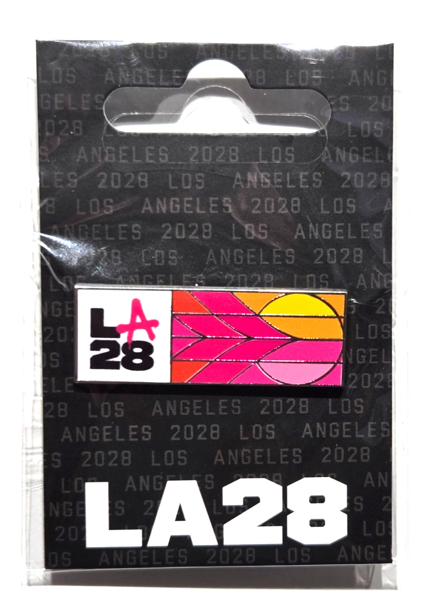 LA28 Summer Olympics 2028 Superbloom Enamel Pin Licensed SEALED & BRAND NEW