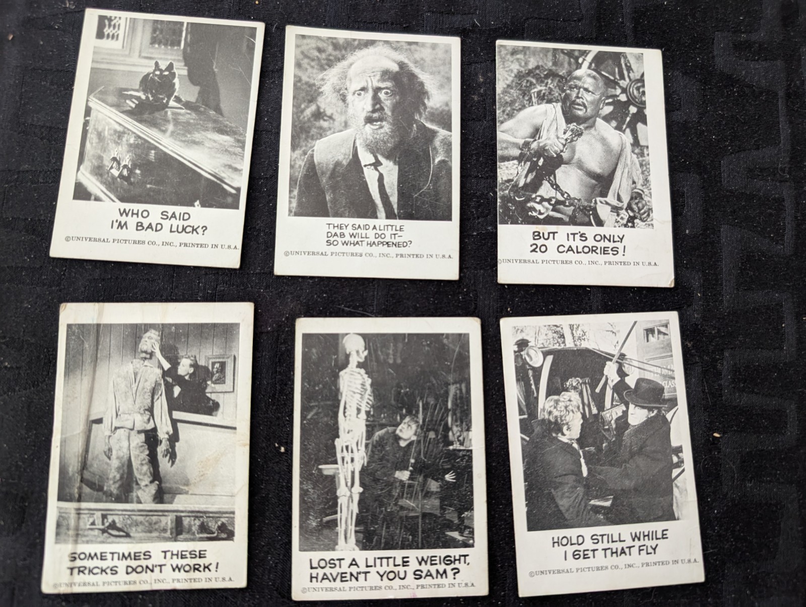 1961 leaf brands Incorporated spook stories lot of six