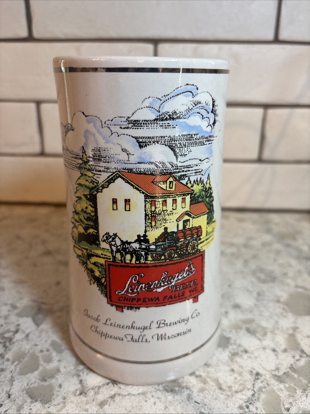 1991 Leinenkugel's Limited Edition Beer Stein/Mug Only 2000 Made