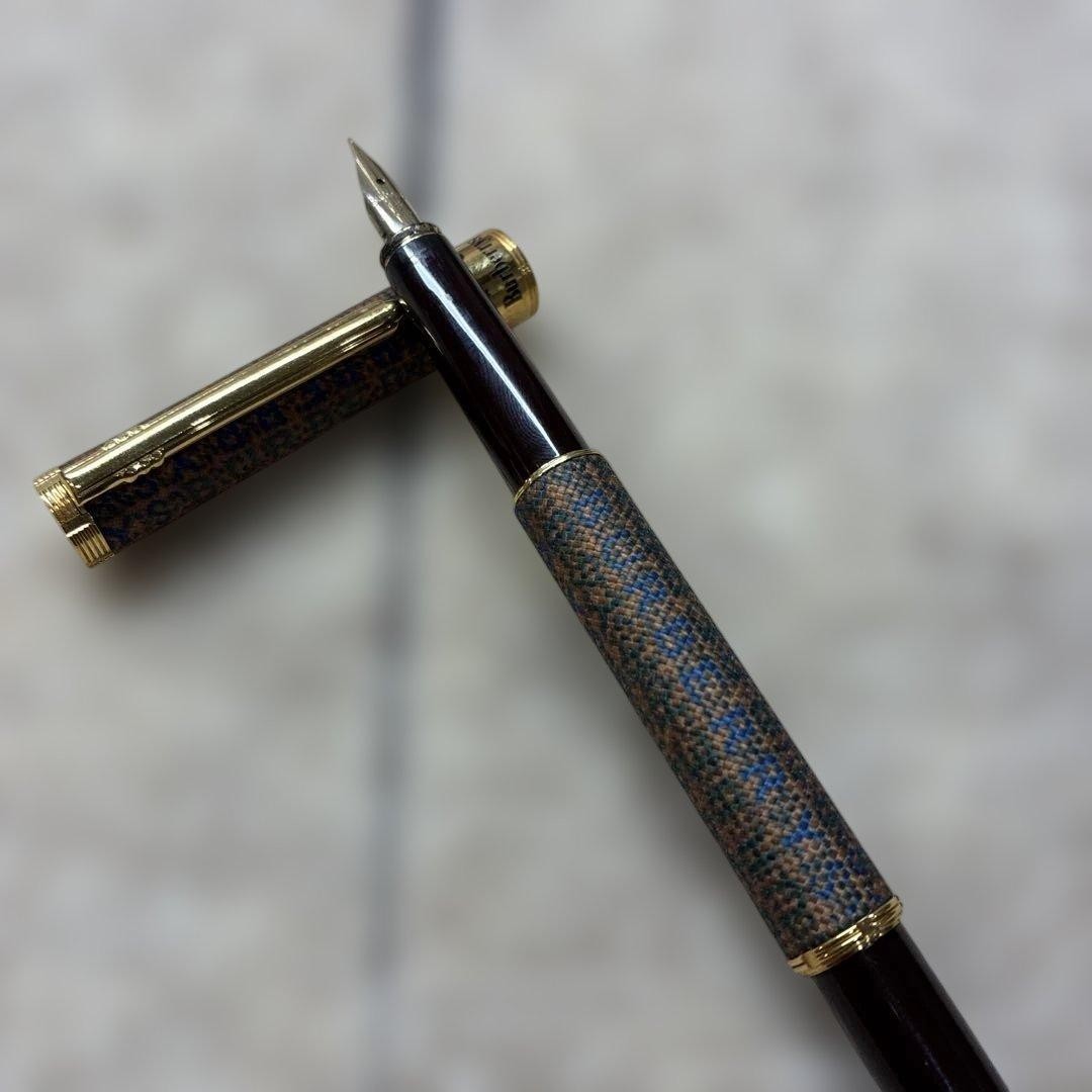 Burberrys Fountain Pen Burberry London Vintage Antique 14K Gold