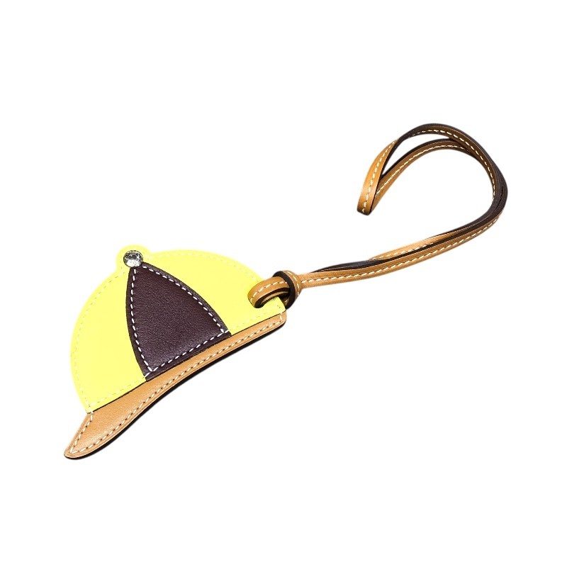 Hermes Paddock Pump Charm Lime Gold Mocha Butler Unisex Used