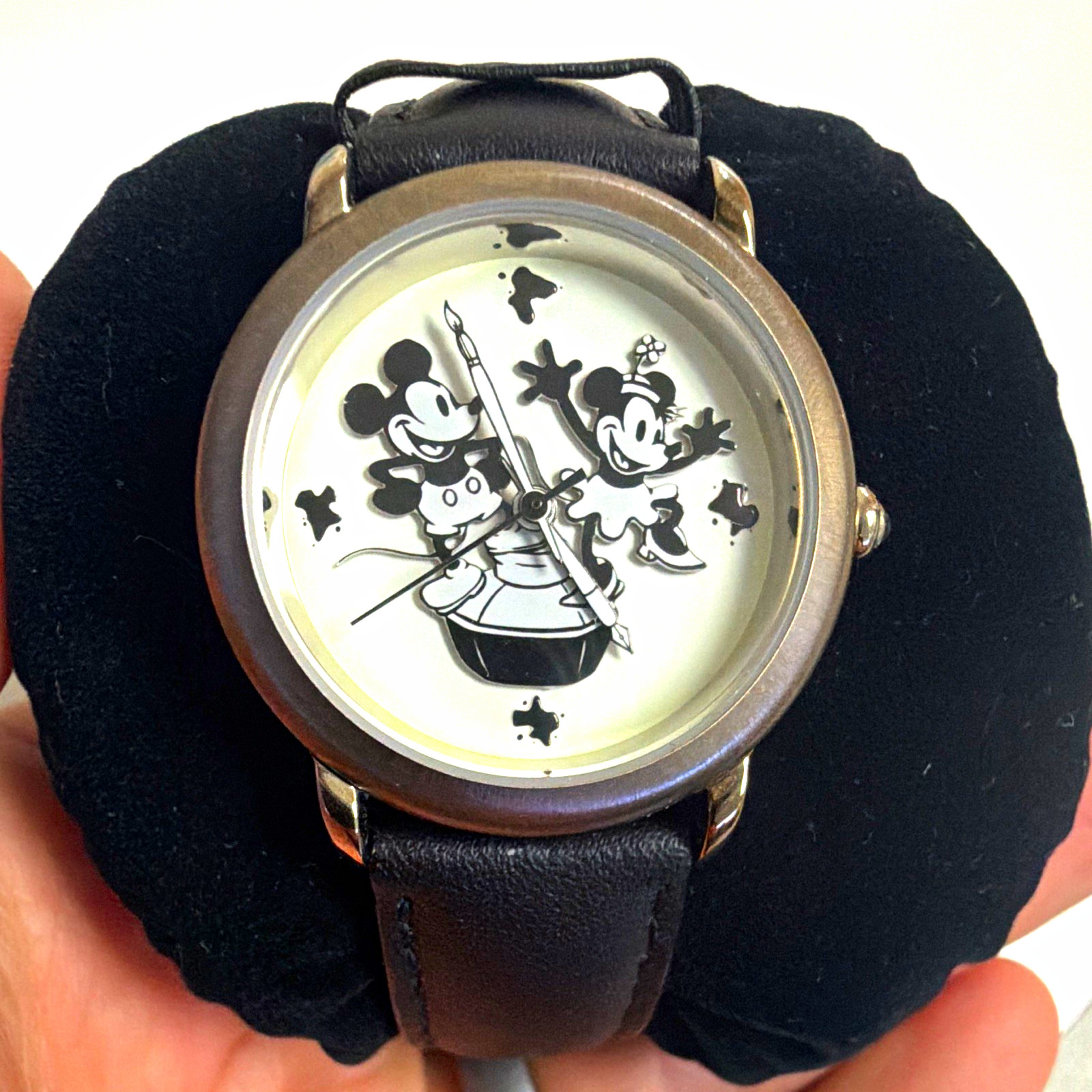 Disney Mickey and Minnie 70th Anniversary Wristwatch, 1998 Collectible, Untested