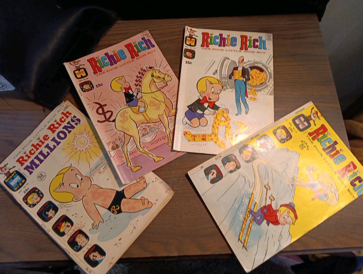 VTG-Richie Rich Comics-lot Of Four-#54, 85, 111, & 113-1969-1972