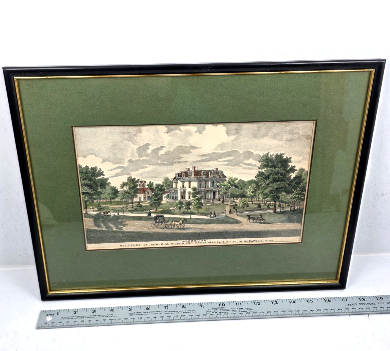 Antique Lithograph 